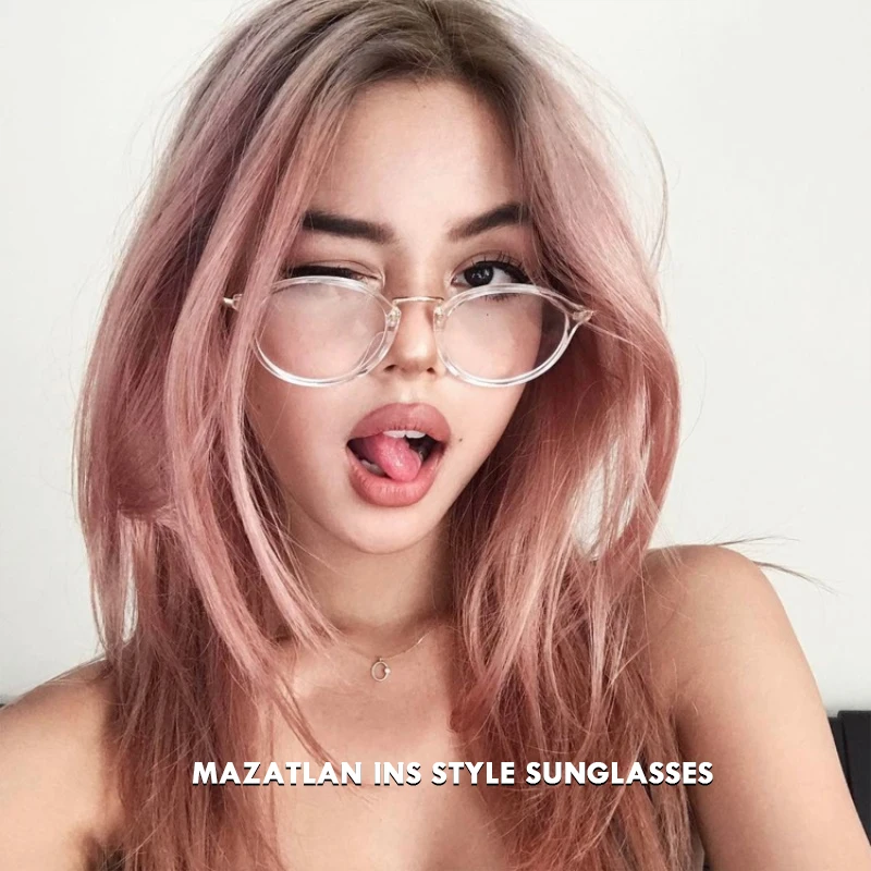 Mazatlan Design 2019 Retro Round Clear Glasses Female Blue Light Computer Glasses For Women Transparent Optical Eyeglasses
Mazatlan Design 2019 Retro Round Clear Glasses Female Blue Light Computer Glasses For Women Transparent Optical Eyeglasses