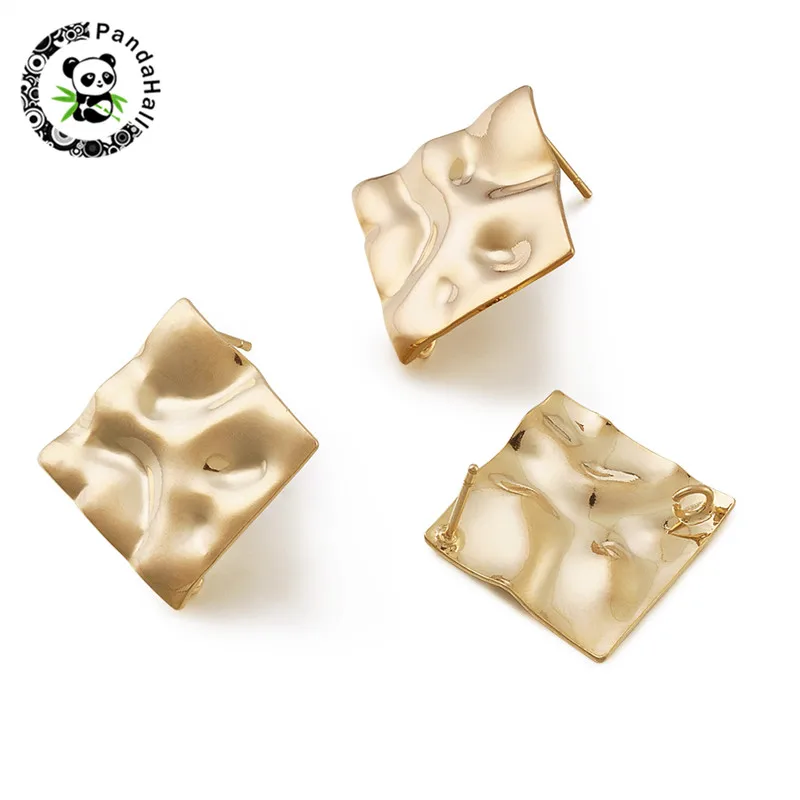 pandahall 10pcs Brass Stud Earring Flat Round Back Based with Ring Finding GoldPlated Color for Jewelry Making 25x25mm
pandahall 10pcs Brass Stud Earring Flat Round Back Based with Ring Finding GoldPlated Color for Jewelry Making 25x25mm