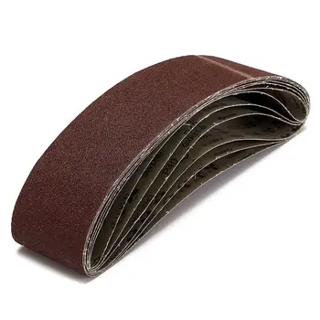 6 Packs 4 inch x 36 inch (100x915mm) 40 Grit Sanding Sander Belts for Metal Working
6 Packs 4 inch x 36 inch (100x915mm) 40 Grit Sanding Sander Belts for Metal Working