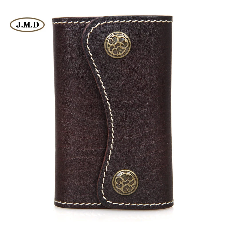 J.M.D Genuine Leather Fashion Style Men's New Style Chocolate Color Key Bag Card Holder Key Case Car Key Bag Supplier 8130Q-1
J.M.D Genuine Leather Fashion Style Men's New Style Chocolate Color Key Bag Card Holder Key Case Car Key Bag Supplier 8130Q-1