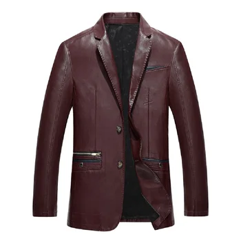 KUYOMENS ePacket Free Shipping Autumn New Style Leather Jacket Men Motorcycle Business Slim Leather Jacket Classical Men Coat
KUYOMENS ePacket Free Shipping Autumn New Style Leather Jacket Men Motorcycle Business Slim Leather Jacket Classical Men Coat