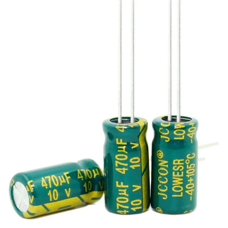 1000pcs~200pcs/lot 10V470UF 470UF 10V high-frequency crystal Electrolytic Capacitors Size:6X12MM best quality New origina
1000pcs~200pcs/lot 10V470UF 470UF 10V high-frequency crystal Electrolytic Capacitors Size:6X12MM best quality New origina
