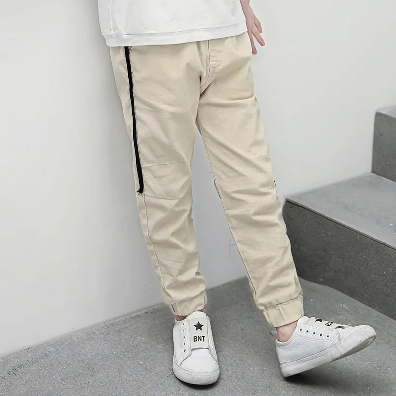 4-15 Years Children Boys Pants Elastic Waist Casual Cotton Linen Trousers Kids Student Teen Ankle-length Pants For 2018 Summer
4-15 Years Children Boys Pants Elastic Waist Casual Cotton Linen Trousers Kids Student Teen Ankle-length Pants For 2018 Summer