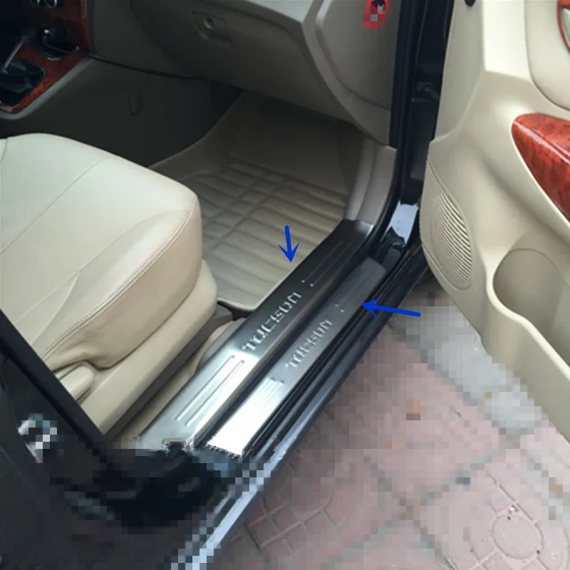 ACCESSORIES FOR HYUNDAI TUCSON 2006 2007 2008 2009 2010 2011 2012 2013 2014 WELCOME PLATE DOOR SILL STAINLESS STEEL TRIM 8PCS
ACCESSORIES FOR HYUNDAI TUCSON 2006 2007 2008 2009 2010 2011 2012 2013 2014 WELCOME PLATE DOOR SILL STAINLESS STEEL TRIM 8PCS