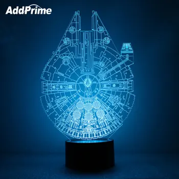 Acrylic 3D Spacecraft LED Night Light For Children Baby Kids Bedroom Bedside Lamp Color Change Home Table Decoration Lamp Light
Acrylic 3D Spacecraft LED Night Light For Children Baby Kids Bedroom Bedside Lamp Color Change Home Table Decoration Lamp Light