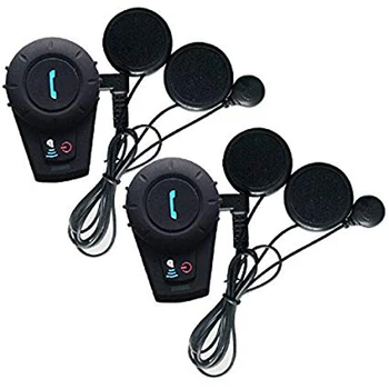 FreedConn Motorcycle Intercom Helmet Headset with Bluetooth function Motorbike Communication System (2Pcs with Soft Cable)
FreedConn Motorcycle Intercom Helmet Headset with Bluetooth function Motorbike Communication System (2Pcs with Soft Cable)