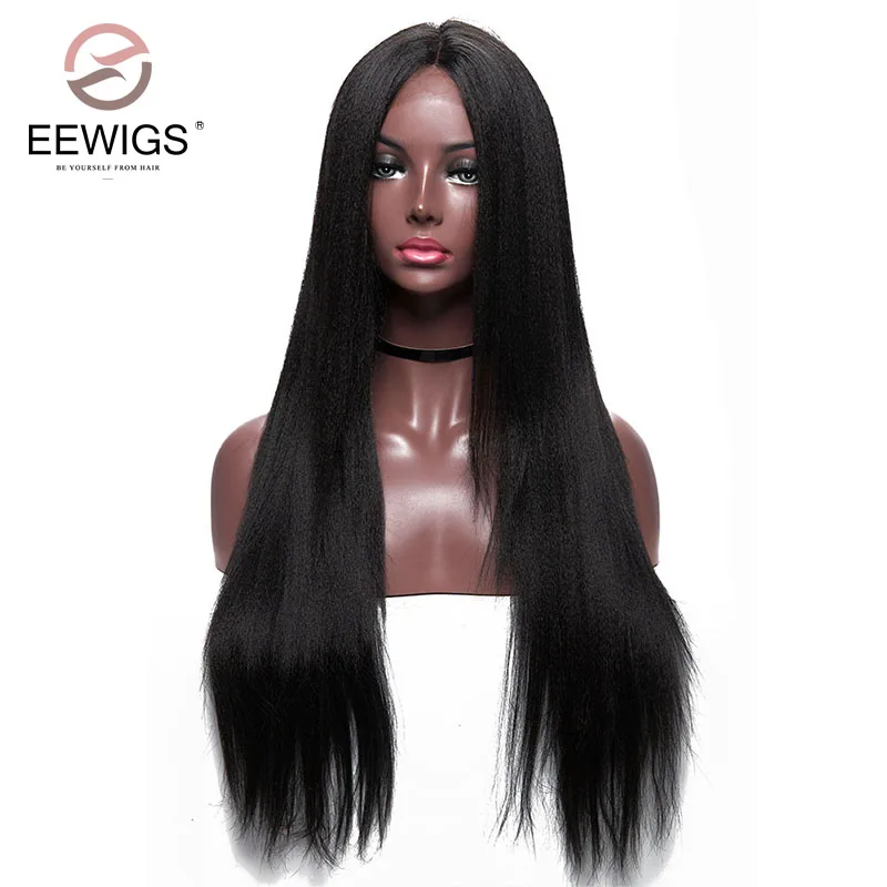 Lace Front Synthetic Wigs for Women Black Italian Yaki Straight Wig Natural Heat Resistant Middle Part Wigs Long Black Hair
Lace Front Synthetic Wigs for Women Black Italian Yaki Straight Wig Natural Heat Resistant Middle Part Wigs Long Black Hair