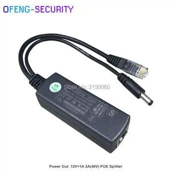 active POE Splitter 48V to 12V IEEE802.3af/at Standard Active 10/100Mbps For IP Cameras 12V/1-2A Output
active POE Splitter 48V to 12V IEEE802.3af/at Standard Active 10/100Mbps For IP Cameras 12V/1-2A Output