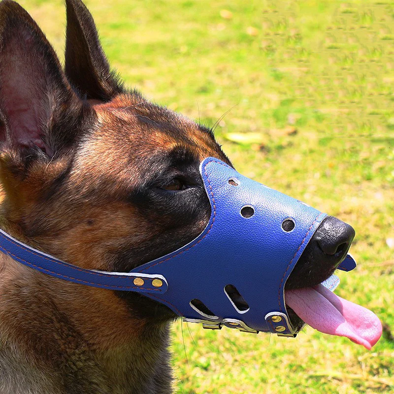 Pet Dog Mask Adjustable PU Leather Muzzles Anti Bark Bite Chew Training Safety for Small Large Dogs Mouth Soft Muzzles
Pet Dog Mask Adjustable PU Leather Muzzles Anti Bark Bite Chew Training Safety for Small Large Dogs Mouth Soft Muzzles