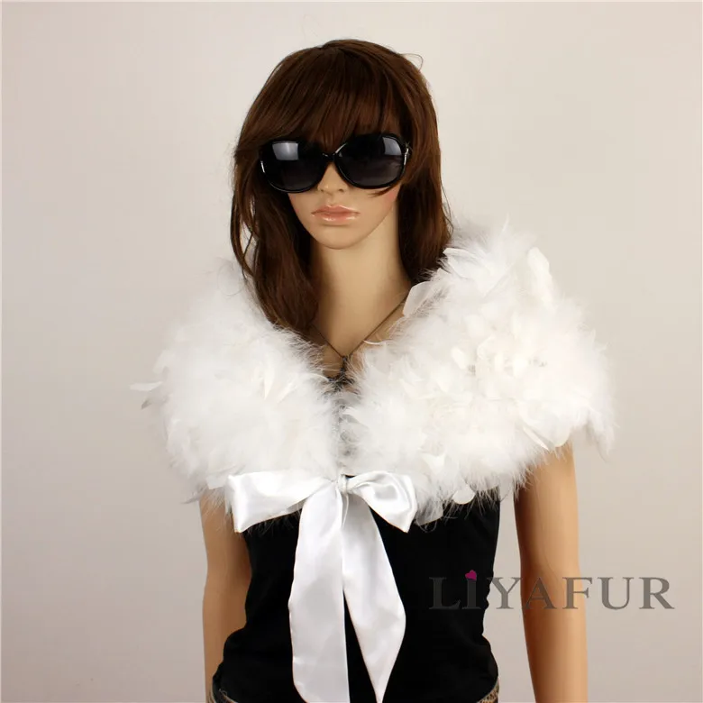 Women's Real Genuine Ostrich Fur Wedding Bridal Bridesmaid Jacket Dress Wraps Capes Scarf Shawl Warm Soft
Women's Real Genuine Ostrich Fur Wedding Bridal Bridesmaid Jacket Dress Wraps Capes Scarf Shawl Warm Soft