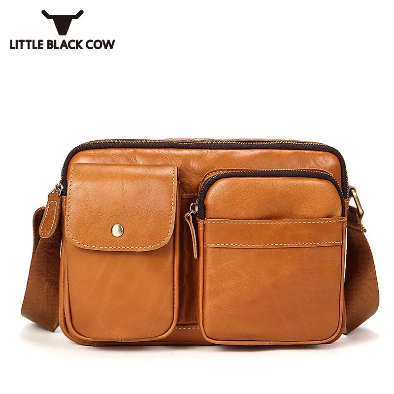 Hot Summer Genuine Leather Sling Bag For Men Casual Business Brown Vintage Shoulder Mens Bags Zipper Crossbody Bags Bolsa Male
Hot Summer Genuine Leather Sling Bag For Men Casual Business Brown Vintage Shoulder Mens Bags Zipper Crossbody Bags Bolsa Male