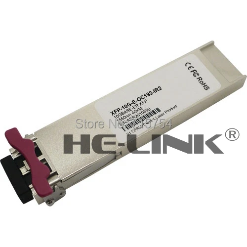 XFP-10G-E-OC192-IR2 - Juniper Compatible XFP 10GBASE-ER,OC192-IR2, LC, 1550nm, 40km, SMF
XFP-10G-E-OC192-IR2 - Juniper Compatible XFP 10GBASE-ER,OC192-IR2, LC, 1550nm, 40km, SMF