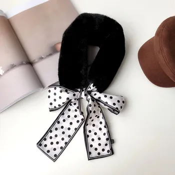 MIARA.L winter scarf with Korean version imitation rex rabbit fur color leopard print ribbon plush web celebrity neck warm wool
MIARA.L winter scarf with Korean version imitation rex rabbit fur color leopard print ribbon plush web celebrity neck warm wool
