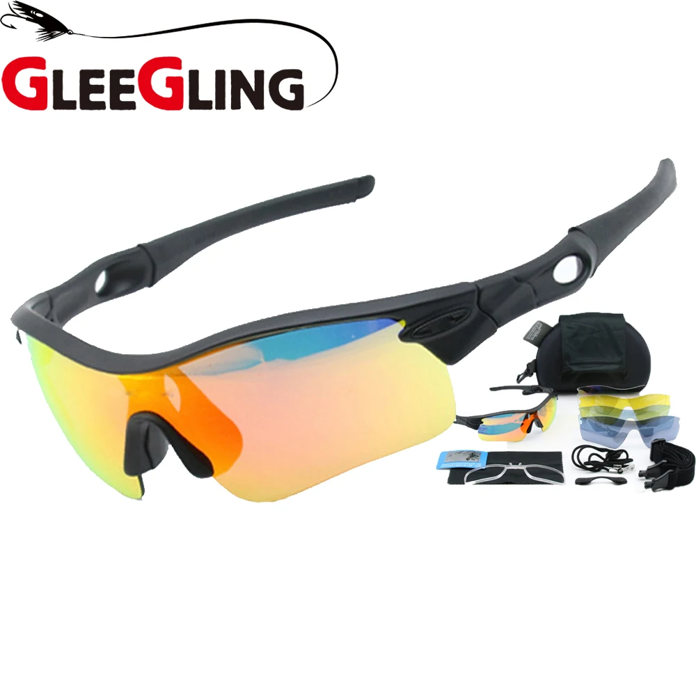 GLEEGLING 9290 1Set 5 Lens Sport Sunglasses Over Glasses Polarized Glasses Fishing Men Sunglasses Oculos Polorizado Pesca
GLEEGLING 9290 1Set 5 Lens Sport Sunglasses Over Glasses Polarized Glasses Fishing Men Sunglasses Oculos Polorizado Pesca
