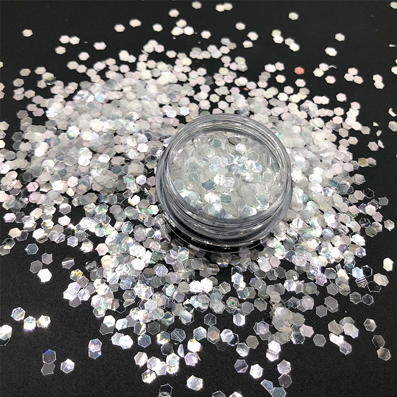 100g New Holographic Laser Multi-color Hexagon Shape Chunky Shiny Sequins Party Decoration For Rub Nails Art Face Body Glitter
100g New Holographic Laser Multi-color Hexagon Shape Chunky Shiny Sequins Party Decoration For Rub Nails Art Face Body Glitter