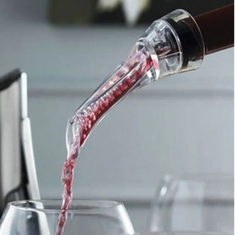 High Quality Bottle Aerating Pourer Decanter Quick Wine Mini Travel Aerator Essential Set VE
High Quality Bottle Aerating Pourer Decanter Quick Wine Mini Travel Aerator Essential Set VE