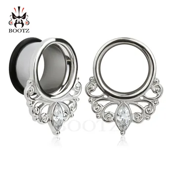 KUBOOZ Ear Piercing Steel Flared Tunnel Plugs Silver Dangle Expander Gauges Stretcher Body Jewelry Earrings For Women Men 2PCS
KUBOOZ Ear Piercing Steel Flared Tunnel Plugs Silver Dangle Expander Gauges Stretcher Body Jewelry Earrings For Women Men 2PCS