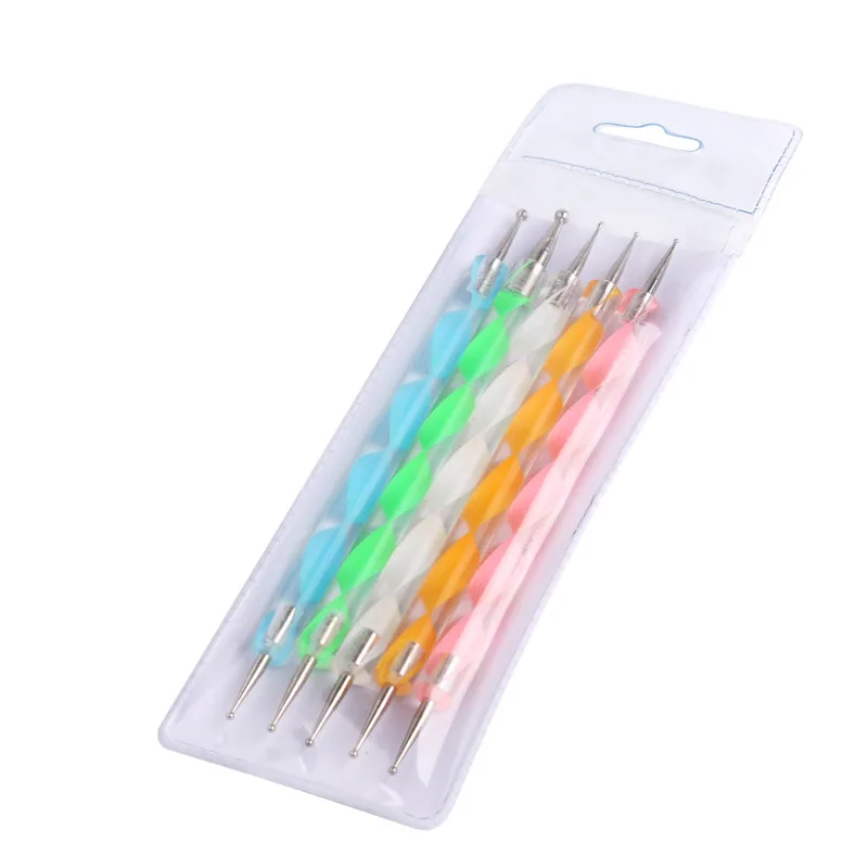 5Pcs x 2 Way Dotting Marbleizing Painting Pen Tool Nail Art Dot Dotting Tool Nail Care Nail Art Decoration
5Pcs x 2 Way Dotting Marbleizing Painting Pen Tool Nail Art Dot Dotting Tool Nail Care Nail Art Decoration