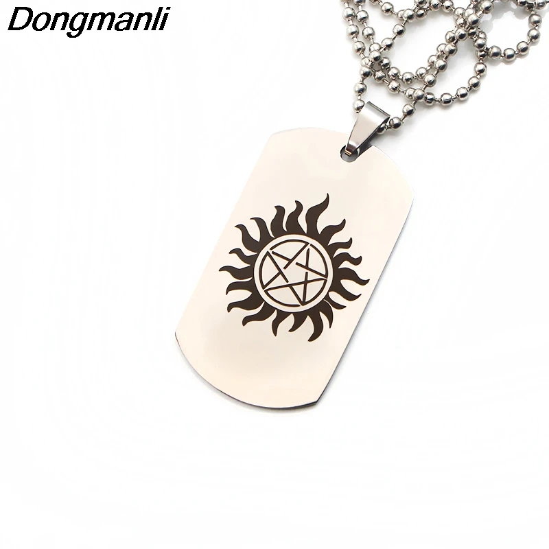 P2693 Dongmanli TV series Supernatural Pentagram sign Rune Amulet Pendant Necklace Stainless Steel Fashion Inspired Jewelry
P2693 Dongmanli TV series Supernatural Pentagram sign Rune Amulet Pendant Necklace Stainless Steel Fashion Inspired Jewelry