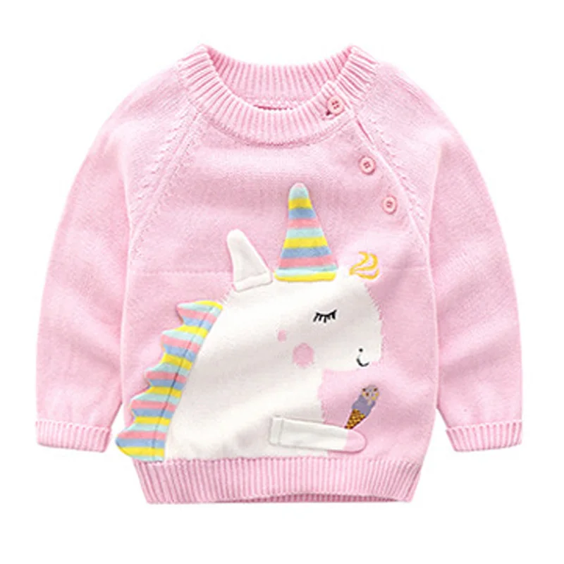 Girls Clothing 2018 Autumn Pullover Children Sweaters Cartoon Horse Long Sleeve Outerwear O-neck Kids Knitwear for 1-3 Years
Girls Clothing 2018 Autumn Pullover Children Sweaters Cartoon Horse Long Sleeve Outerwear O-neck Kids Knitwear for 1-3 Years