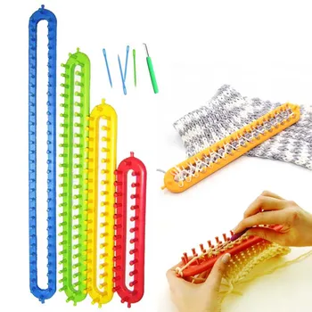 4pcs/Set Long Knitting Knit Wool Loom,Sewing Needle sweater Plastic Castle weaver crochet sewing tools
4pcs/Set Long Knitting Knit Wool Loom,Sewing Needle sweater Plastic Castle weaver crochet sewing tools