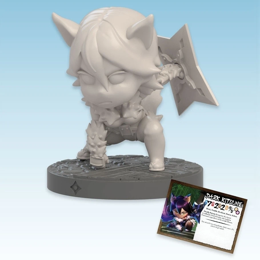 Ninja Division Publishing NJD010820 Ninja All-Stars Dark Kitsune Pack (1)