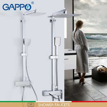 GAPPO Bathtub Faucets brass bathroom shower set wall mounted massage shower head chrome bath mixer bathroom shower faucet
GAPPO Bathtub Faucets brass bathroom shower set wall mounted massage shower head chrome bath mixer bathroom shower faucet