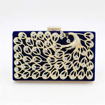 2020 women diamond evening bags luxury peacock wedding dinner bags with chain corduroy bags drop shipping MN1168
2020 women diamond evening bags luxury peacock wedding dinner bags with chain corduroy bags drop shipping MN1168