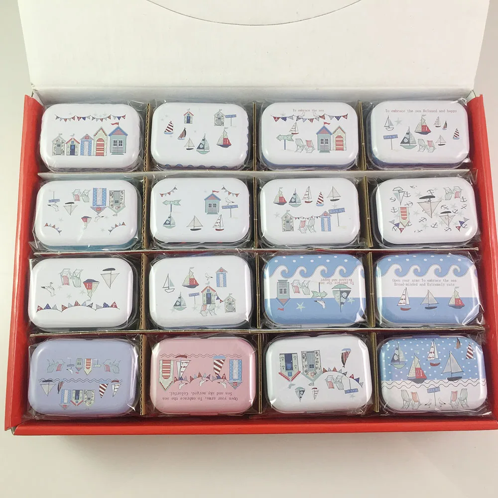 32 pcs/lot Ocean Boat Beach Style Tin Box Candy Pill Chutty Mini Storage House Decoration Collectables Display
32 pcs/lot Ocean Boat Beach Style Tin Box Candy Pill Chutty Mini Storage House Decoration Collectables Display