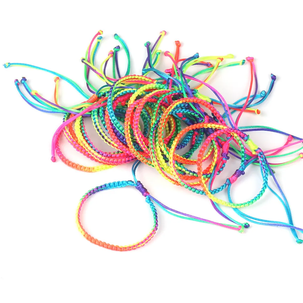 Luck Woven Colorful Bracelets for Women and Men Handmade Knots Woven Simple Fashion Luck Gift Bracelets
Luck Woven Colorful Bracelets for Women and Men Handmade Knots Woven Simple Fashion Luck Gift Bracelets