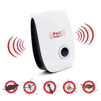 Ultrasonic Mosquito Killer Lamp Used For Repelente Bird Scarer Mouse Insect Killer EU/US Plug Insect Repeller Anti Mosquito
Ultrasonic Mosquito Killer Lamp Used For Repelente Bird Scarer Mouse Insect Killer EU/US Plug Insect Repeller Anti Mosquito
