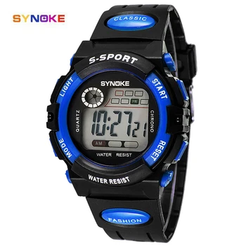 SYNOKE LED Digital Children Watch Kids Watches Girls Boys Clock Child Sport Wrist Watch Digital-watch for Girl Boy Surprise Gift
SYNOKE LED Digital Children Watch Kids Watches Girls Boys Clock Child Sport Wrist Watch Digital-watch for Girl Boy Surprise Gift