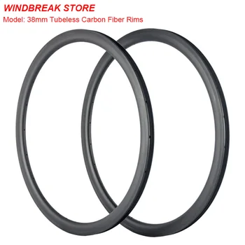 Carbon Rims 700C Road Bike 38mm Depth 25mm Width Bicycle Rims Carbon Wheels Clincher 3K/UD Glossy/Matte Tubeless Road Wheel Rims
Carbon Rims 700C Road Bike 38mm Depth 25mm Width Bicycle Rims Carbon Wheels Clincher 3K/UD Glossy/Matte Tubeless Road Wheel Rims