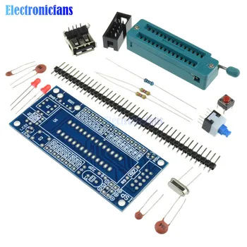 DIY Kit ATmega8 ATmega48 AVR Minimum System Development Board Kits Miniature Mini Electronic Suite Parts Without Chip
DIY Kit ATmega8 ATmega48 AVR Minimum System Development Board Kits Miniature Mini Electronic Suite Parts Without Chip