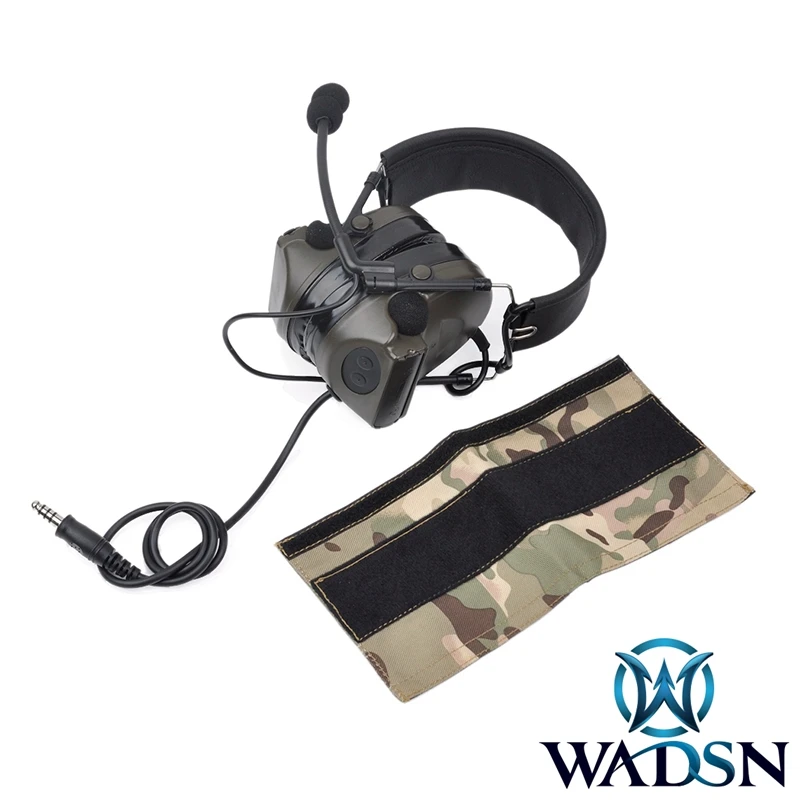 WADSN High Quality Comtac II Headset With Microphone Soft Silicone Earmuff Tactical Headphone WZ044 Airsoft Pistol C2 Earphone
WADSN High Quality Comtac II Headset With Microphone Soft Silicone Earmuff Tactical Headphone WZ044 Airsoft Pistol C2 Earphone