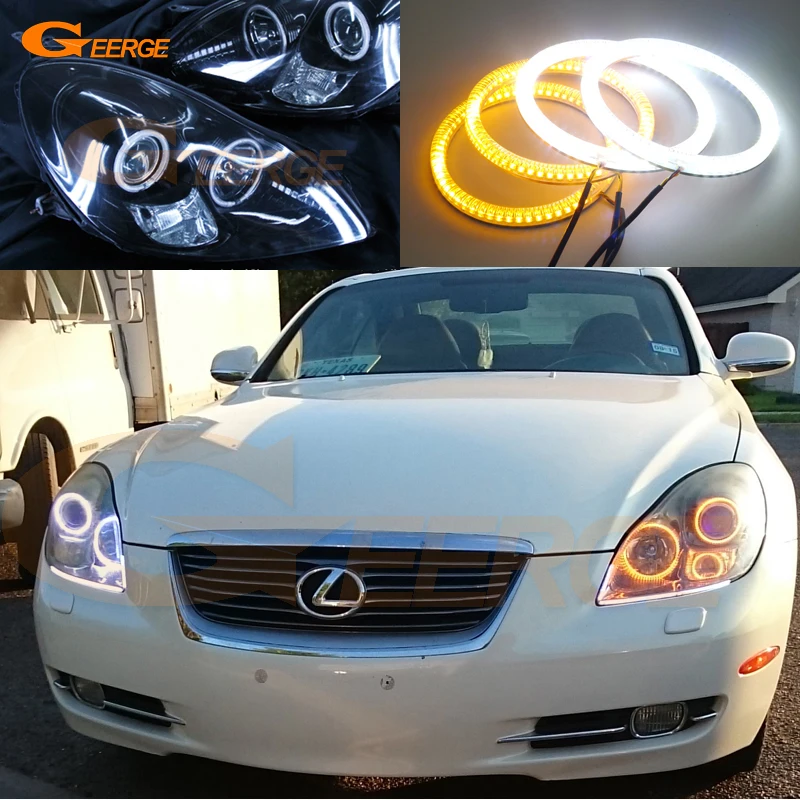 For lexus SC 430 SC430 2005 2006 2007 2008 2009 2010 Excellent Ultra bright Dual Color Switchback smd LED Angel Eyes kit
For lexus SC 430 SC430 2005 2006 2007 2008 2009 2010 Excellent Ultra bright Dual Color Switchback smd LED Angel Eyes kit