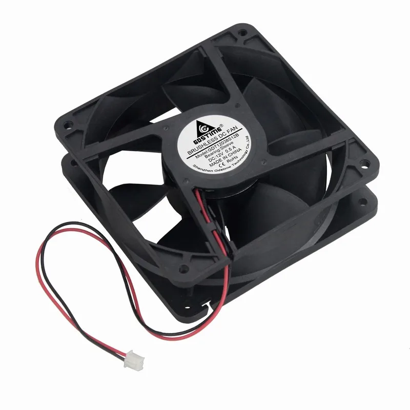 2 шт. Gdstime 2Pin разъем 120x120x38 мм 12 В DC Бесщеточный Охлаждающий вентилятор 120 мм 12038s PC корпус охладитель двигателя 120 мм * 120 мм * 38 мм
2 шт. Gdstime 2Pin разъем 120x120x38 мм 12 В DC Бесщеточный Охлаждающий вентилятор 120 мм 12038s PC корпус охладитель двигателя 120 мм * 120 мм * 38 мм