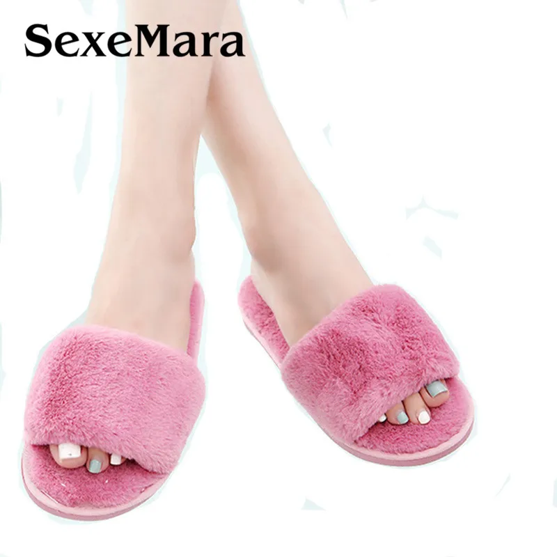 Casual Slipper Flip Flop Sandal Womens Slippers Zapatos Mujer Ladies Slip On Sliders Fluffy Faux Fur Women Home Shoes Size 36 41
Casual Slipper Flip Flop Sandal Womens Slippers Zapatos Mujer Ladies Slip On Sliders Fluffy Faux Fur Women Home Shoes Size 36 41