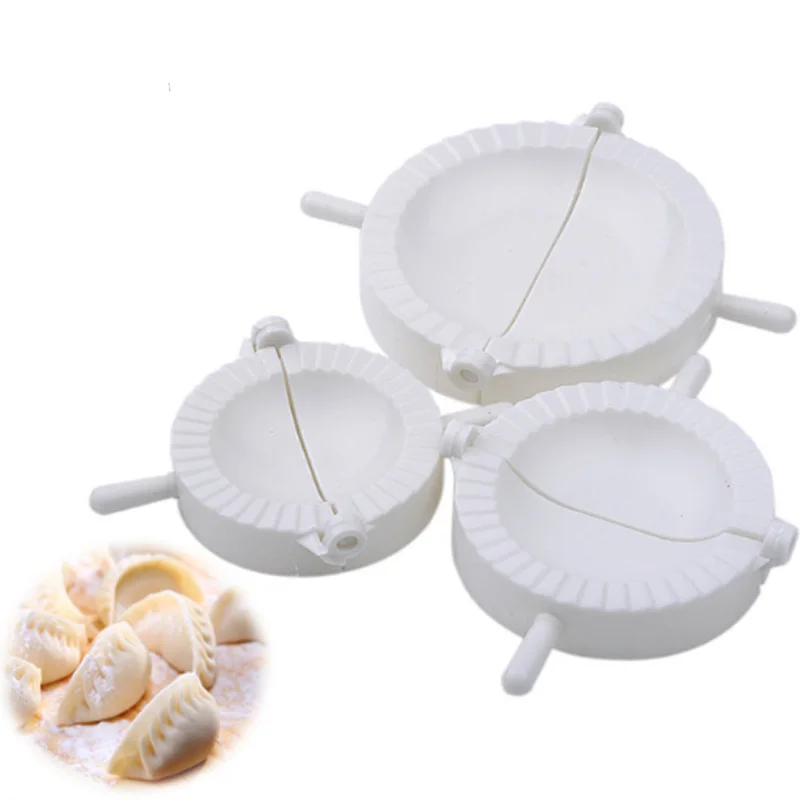 3pcs/set Dumpling Maker Ravioli Dough Press Pastry Dumpling Molds Empanada Mould Baking Tools Dumpling Making Machine B243-3
3pcs/set Dumpling Maker Ravioli Dough Press Pastry Dumpling Molds Empanada Mould Baking Tools Dumpling Making Machine B243-3