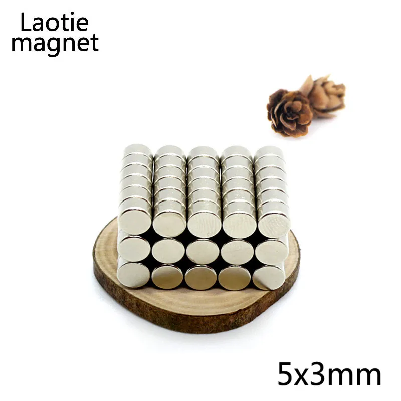 20Pcs 5x3 Rare Earth Small Round Neodymium Magnet Disc 5mm x 3mm Permanent Super Strong Powerful NdFeB Magnetic Magnets Diy toys
20Pcs 5x3 Rare Earth Small Round Neodymium Magnet Disc 5mm x 3mm Permanent Super Strong Powerful NdFeB Magnetic Magnets Diy toys