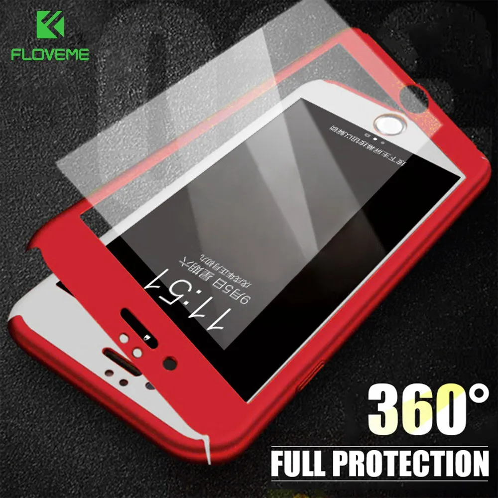 FLOVEME 360 Full Body Case For iPhone X 8 7 6 6S Plus 5 5S Cover Screen Protector Phone Cases For iPhone X 7 6 6S Plus SE Shells
FLOVEME 360 Full Body Case For iPhone X 8 7 6 6S Plus 5 5S Cover Screen Protector Phone Cases For iPhone X 7 6 6S Plus SE Shells