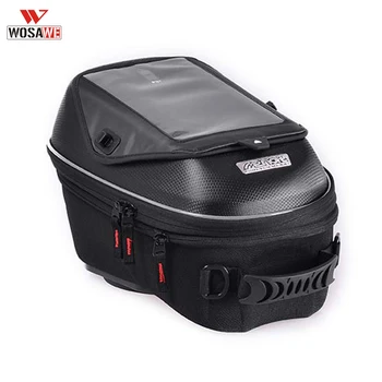 WOSAWE Motorcycle Tank Bag 23L Carbon Fiber Hard Shell Helmet Bag Moto Riding Motorcross Oil Tank Bag Waterproof Rear Seat Bag
WOSAWE Motorcycle Tank Bag 23L Carbon Fiber Hard Shell Helmet Bag Moto Riding Motorcross Oil Tank Bag Waterproof Rear Seat Bag