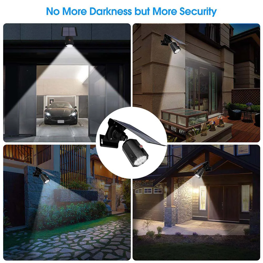 Solar Motion Sensor Lights 5W Wireless LED Flood Security Light 3 Modes 360 Degree 10 LED LKS99
Solar Motion Sensor Lights 5W Wireless LED Flood Security Light 3 Modes 360 Degree 10 LED LKS99