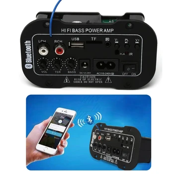 Free delivery 25W Car Bluetooth Subwoofer Hi-Fi Bass Amplifier Board Audio TF USB 220V/12V/24V
Free delivery 25W Car Bluetooth Subwoofer Hi-Fi Bass Amplifier Board Audio TF USB 220V/12V/24V