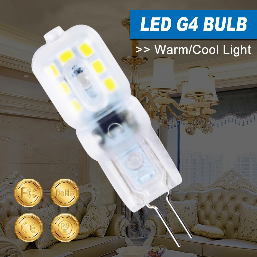 

WENNI Corn Bulb G9 LED Lamp 220V Bombilla G4 LED Dimmable Light Mini LED Bulb 3W 5W Candle Light Replace Halogen Lamp 2835 SMD