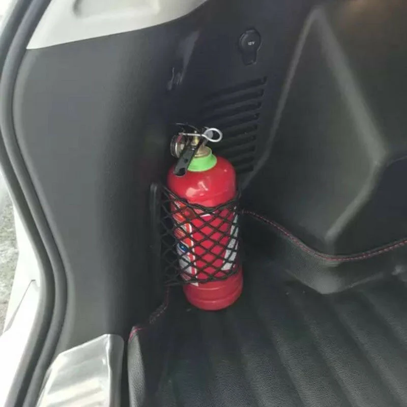 Nylon Storage Mesh Rear Trunk Elastic Fire Extinguisher Luggage 35*18.5cm Organizer Mounting Cargo Net
Nylon Storage Mesh Rear Trunk Elastic Fire Extinguisher Luggage 35*18.5cm Organizer Mounting Cargo Net