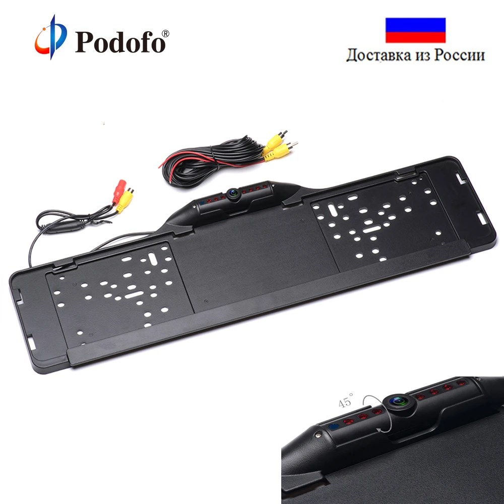 Podofo 12 LED Light Car Rear View Camera Universal IP66 Mini Auto Front Backup Parking Camera Waterproof 170 Wide Angle HD Color
Podofo 12 LED Light Car Rear View Camera Universal IP66 Mini Auto Front Backup Parking Camera Waterproof 170 Wide Angle HD Color