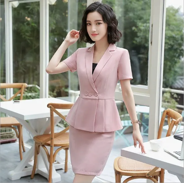 Ladies Summer Suits Skirt and Jacket 2 pcs Set Office Uniform Designs Formal Work Mini Skirts Suit for Women Blazer Skirt Suits
Ladies Summer Suits Skirt and Jacket 2 pcs Set Office Uniform Designs Formal Work Mini Skirts Suit for Women Blazer Skirt Suits
