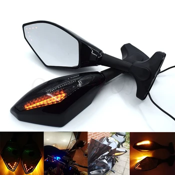 Universal Motorcycle Rear View Side Wing Mirrors w/ LED Turn Signal Light For HONDA CB500F CB 500 F CB500 F CB 500F black
Universal Motorcycle Rear View Side Wing Mirrors w/ LED Turn Signal Light For HONDA CB500F CB 500 F CB500 F CB 500F black