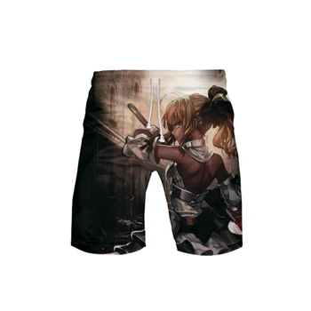 Fate/stay night TV animation game Cartoon 3D Soft summer Beach Shorts Men fashion Harajuku High Quality Summer Beach Casual Pant
Fate/stay night TV animation game Cartoon 3D Soft summer Beach Shorts Men fashion Harajuku High Quality Summer Beach Casual Pant